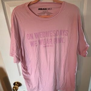 Mean Girls Pink Short Sleeve Tee